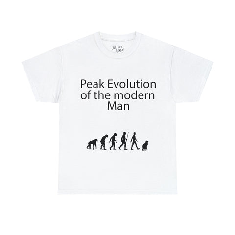 Peak evolution of man